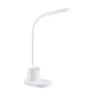 Philips Functional Bucket lampada da tavolo, bianco, plastica, camera da letto, soggiorno, ufficio, contemporaneo, IP20, III