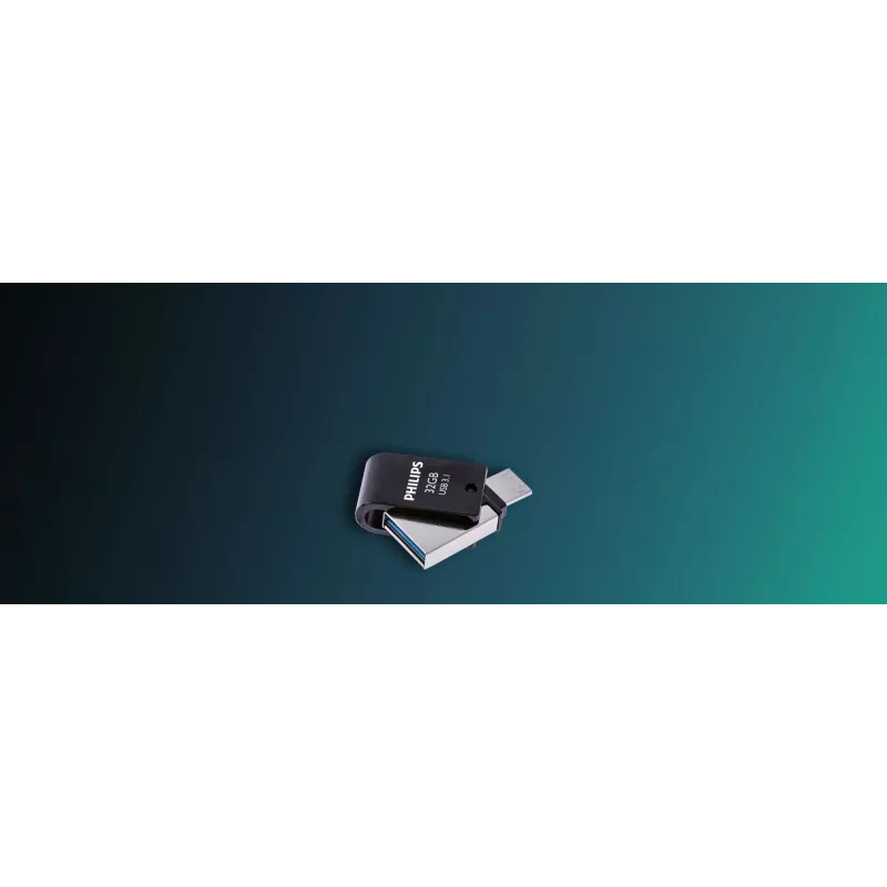 Philips FM32DC152B/00 chiavetta USB 32 GB USB Type-C 3.2 Gen 1 (3.1 Gen 1) nero