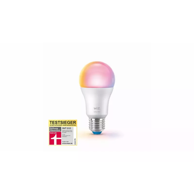 Lampada intelligente WiZ Bulb 8,8 W E27 bianco classe energetica F