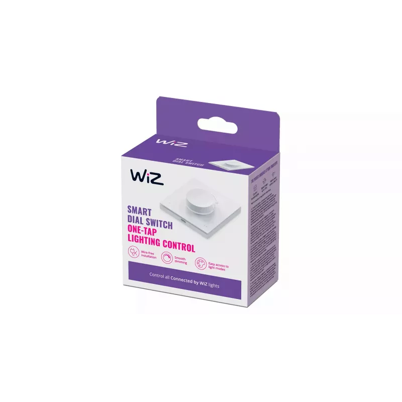WiZ Smart Dial Switch Philips wireless Wi-Fi bianco batteria 5V