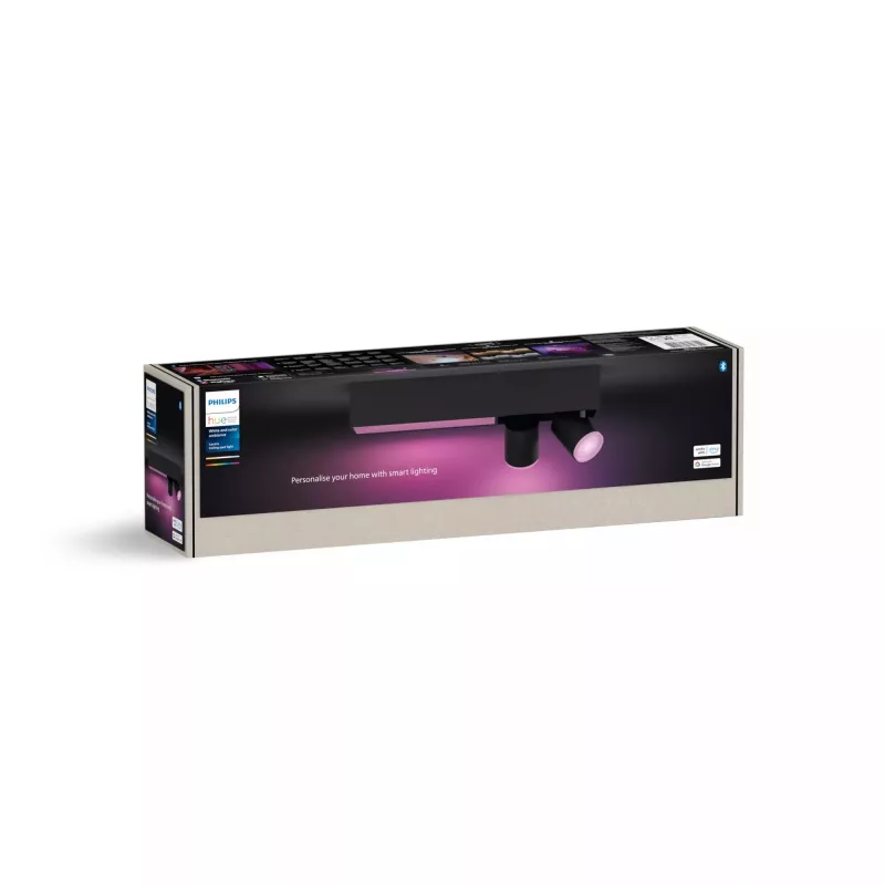 Philips Hue White and colour ambience Centris plafoniera 2 faretti