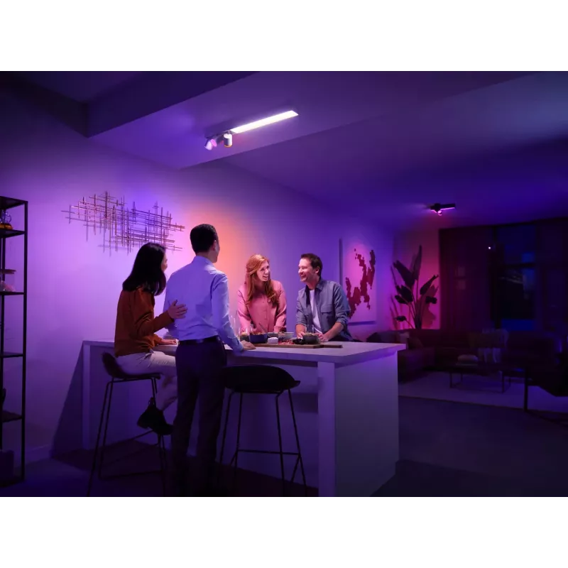 Philips Hue White and Colour Ambience Centris plafoniera 3 faretti
