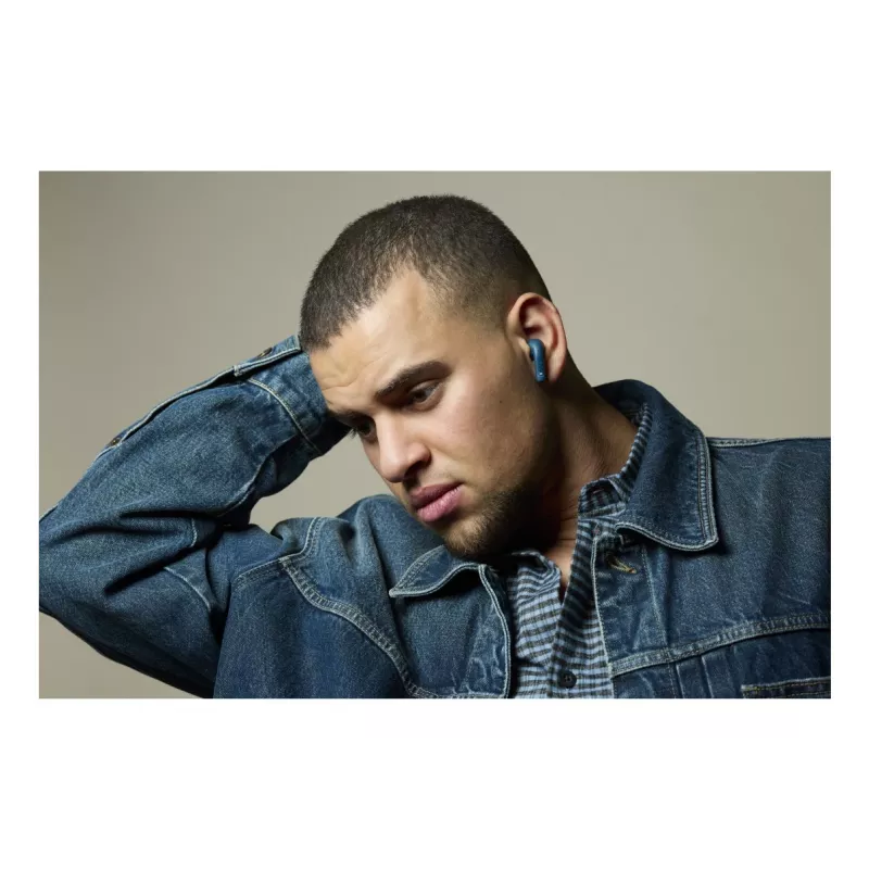 Hama Twins Fuse 2 headset True Wireless Stereo (TWS) cuffie in-ear chiamate/musica USB Type-C Bluetooth blu