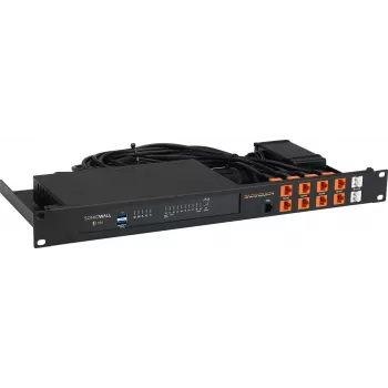 Rackmount IT kit per rack per SonicWall TZ570W RM-SW-T12 1U – montaggio su rack 1U compatibile