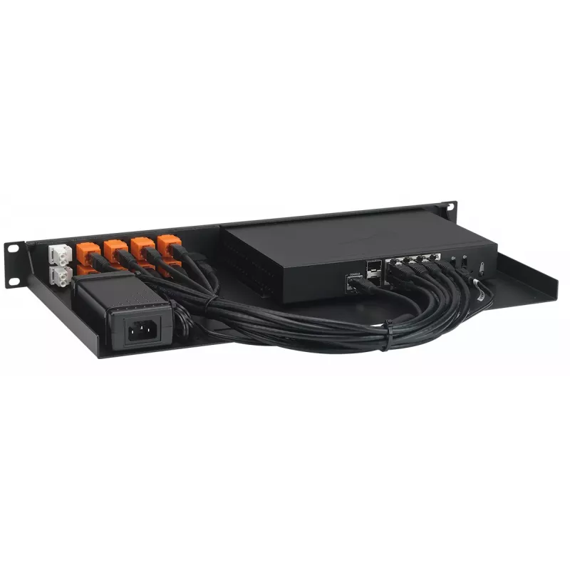 Rackmount IT kit per rack per SonicWall TZ570W RM-SW-T12 1U – montaggio su rack 1U compatibile