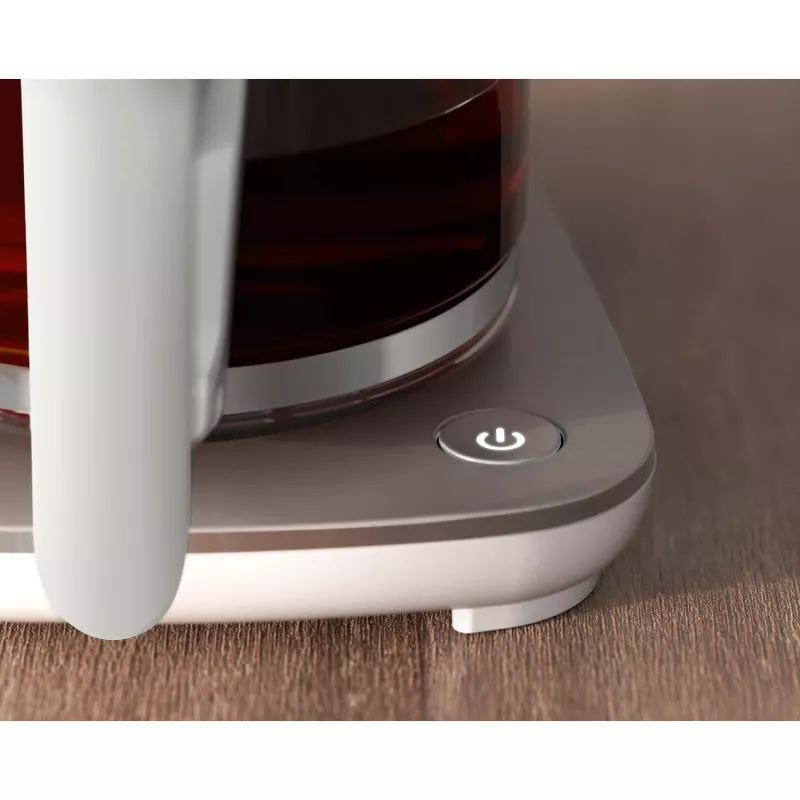 Philips Cafe Gourmet HD5416/00 macchina da caffè a filtro con caraffa in vetro, bianco