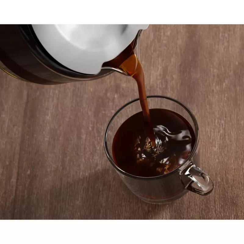 Philips Cafe Gourmet HD5416/00 macchina da caffè a filtro con caraffa in vetro, bianco
