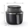 Friggitrice ad aria calda Philips 3000 Series Ovi XL NA341/00 – friggitrice ad aria calda da tavolo RapidAir Plus