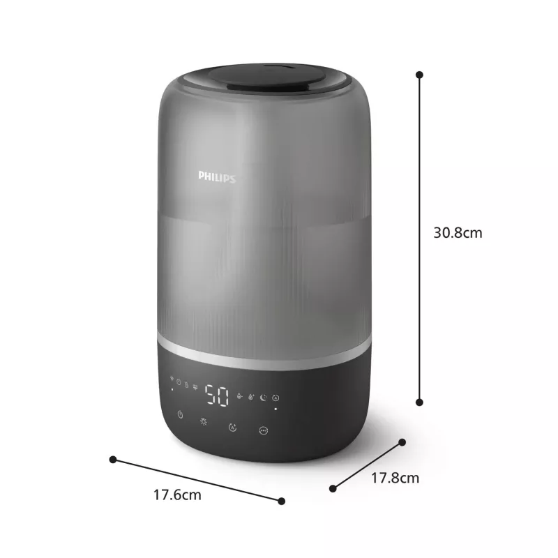 Umidificatore a ultrasuoni Philips HU1510/03 3L nero 19,6W