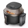 Philips 5000 series NA547/07 Friggitrice singola 7,2 L a colonna 2000 W friggitrice ad aria calda nera, oro