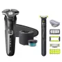 Rasoio elettrico rotante Philips Series 5000 S5898/79 — 3 testine rotanti, batteria Li-Ion, bagnato e asciutto, base di pulizia