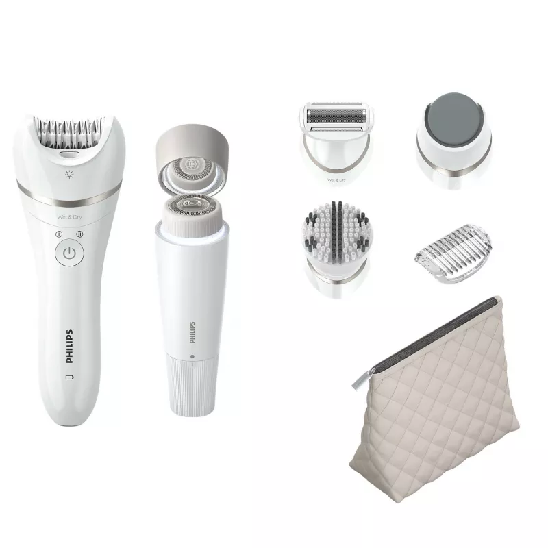 Philips Beauty Set Series 9000 BRE770/92 Corpo intero 32 pinzette
