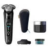 Rasoio elettrico rotativo Philips i9000 X9000/30 — bagnato e asciutto, SkinIQ, batteria ricaricabile Li-Ion integrata, stazione di ricarica e pulizia