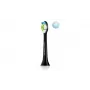 Testine spazzolino elettrico di ricambio Philips HX6066/88 Optimal White, confezione da 6, nero, intervallo di sostituzione 3 mesi