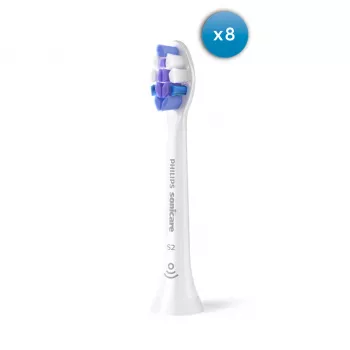 Testine spazzolino sostitutive Philips Sensitive HX6058/87 8 pz. bianco sostituzione ogni 3 mesi