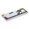Tastiera HATOR Icefall Gaming USB QWERTY US English bianco Full-Size RGB LED