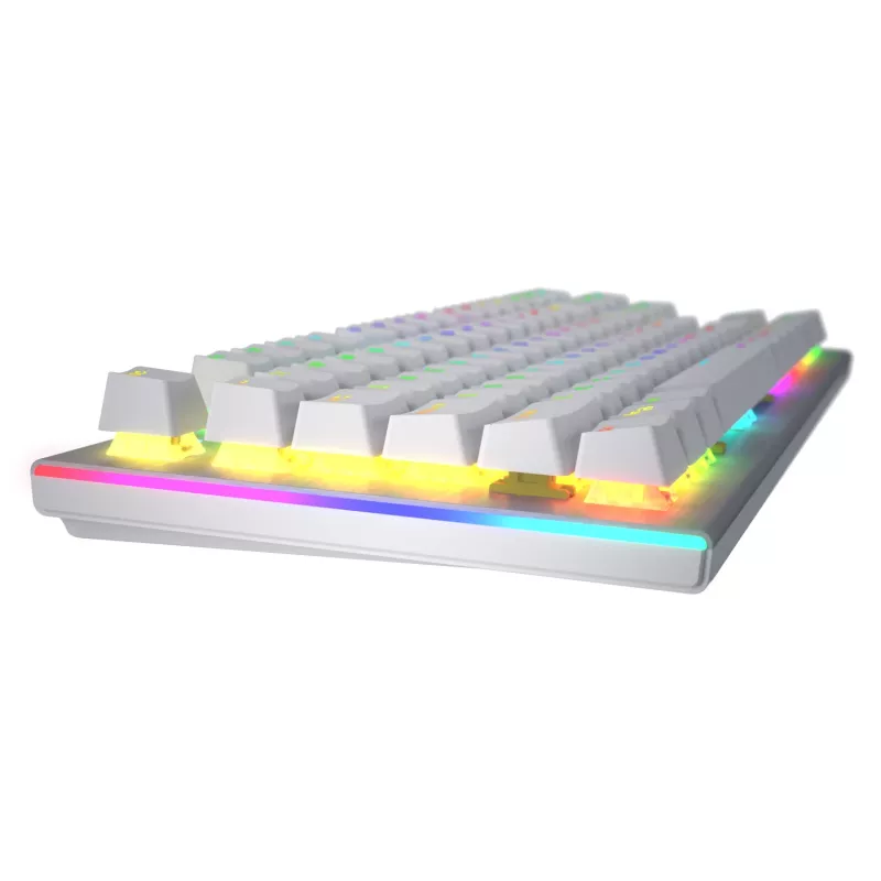 Tastiera HATOR Gravity X TKL Gaming USB QWERTY US English bianco
