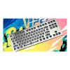 Tastiera HATOR Gravity X TKL Gaming USB QWERTY US English bianco