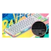 Tastiera HATOR Gravity X TKL Gaming USB QWERTY US English bianco