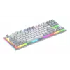 Tastiera HATOR Gravity TKL Gaming USB QWERTY US English bianco