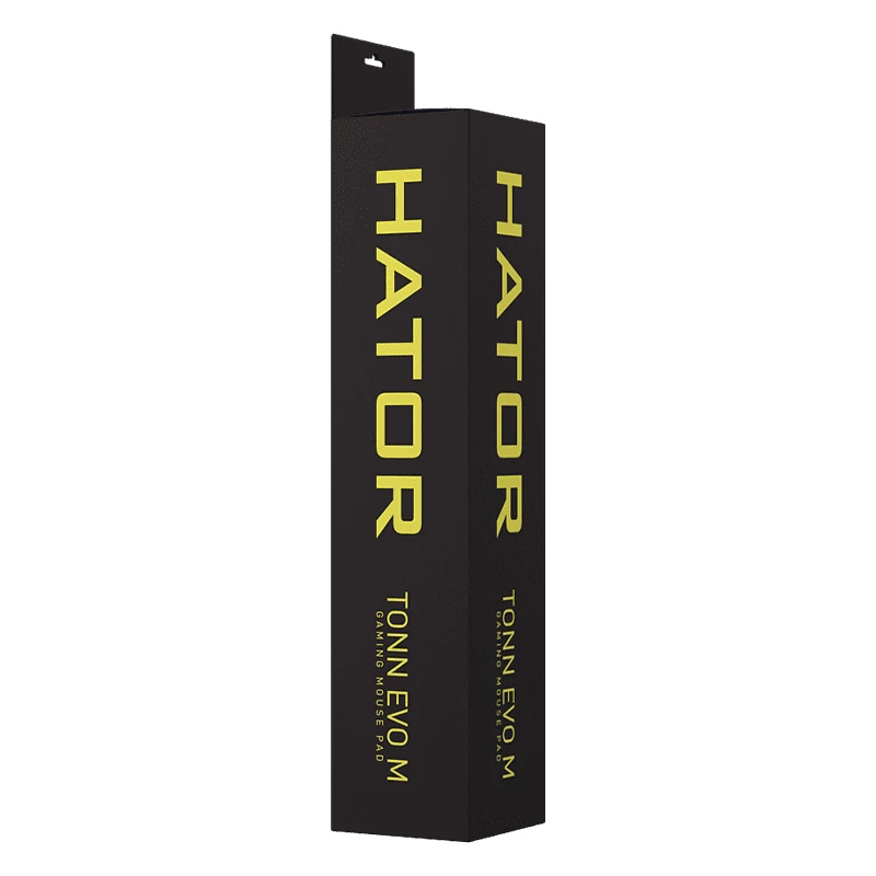 Tappetino per mouse Gaming HATOR Tonn EVO M nero