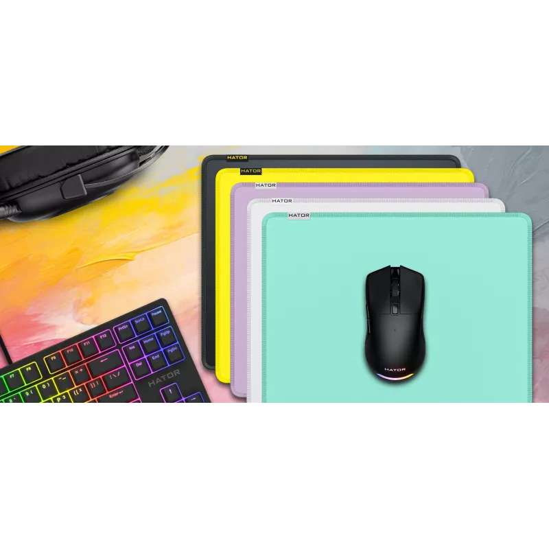 Tappetino per mouse Gaming HATOR Tonn EVO M nero