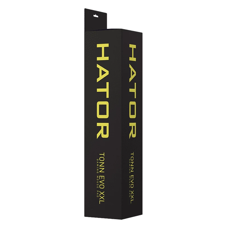 Tappetino per mouse Gaming HATOR Tonn EVO XXL nero