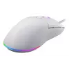 Mouse HATOR Pulsar 3 ottico giallo 12000 DPI 6 pulsanti bianco