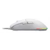 Mouse HATOR Pulsar 3 ottico giallo 12000 DPI 6 pulsanti bianco