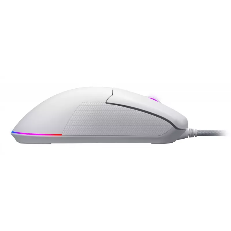 Mouse HATOR Pulsar 3 ottico giallo 12000 DPI 6 pulsanti bianco