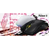 Mouse HATOR Pulsar 3 ottico giallo 12000 DPI 6 pulsanti bianco