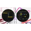 Mouse HATOR Pulsar 3 ottico giallo 12000 DPI 6 pulsanti bianco