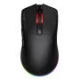 HATOR Pulsar 3 Wireless, nero - switch ottici gialli 100M PixArt PMW 3311 (HTM630)