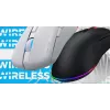HATOR Pulsar 3 Wireless, nero - switch ottici gialli 100M PixArt PMW 3311 (HTM630)