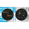 HATOR Pulsar 3 Wireless, nero - switch ottici gialli 100M PixArt PMW 3311 (HTM630)