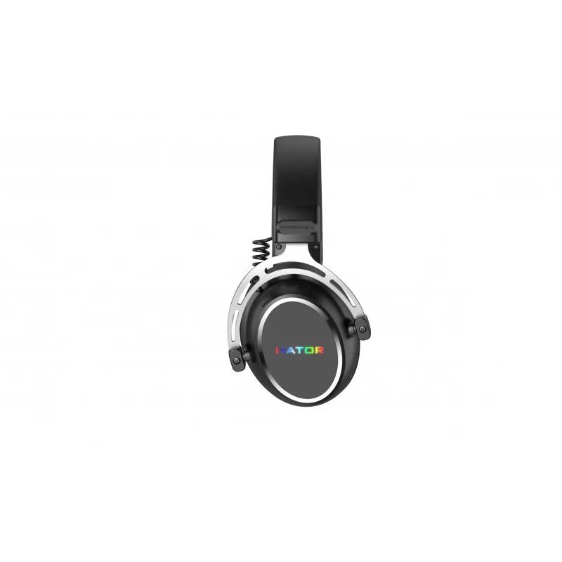 Cuffie HATOR Hypergang 3 USB con filo e senza fili ad archetto Gaming USB Type-C / USB Type-A Bluetooth nero