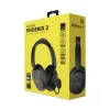Cuffie HATOR Phoenix 2 senza fili con filo e senza fili ad archetto Gaming USB Type-C / USB Type-A Bluetooth nero
