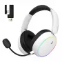 Cuffie HATOR Phoenix 2 senza fili con filo e senza fili ad archetto Gaming USB Type-C / USB Type-A Bluetooth bianco