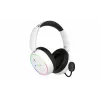 Cuffie HATOR Phoenix 2 senza fili con filo e senza fili ad archetto Gaming USB Type-C / USB Type-A Bluetooth bianco