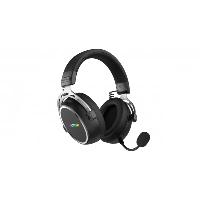 Cuffie HATOR Hypergang 3 senza fili ad archetto Gaming USB Type-C / USB Type-A Bluetooth nero