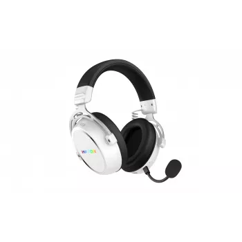Cuffie HATOR Hypergang 3 senza fili ad archetto Gaming USB Type-C / USB Type-A Bluetooth bianco