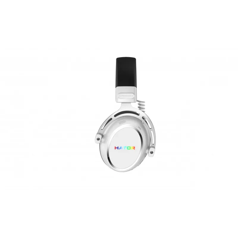 Cuffie HATOR Hypergang 3 senza fili ad archetto Gaming USB Type-C / USB Type-A Bluetooth bianco