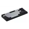 Tastiera HATOR Rockfall 3 TKL Wireless, nero, QMK/VIA, profilo OMA tasti bianco-nero - switch meccanici lineari hotswap - US - layout ANSI (HTK850)