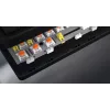 Tastiera HATOR Rockfall 3 TKL Wireless, nero, QMK/VIA, profilo OMA tasti bianco-nero - switch meccanici lineari hotswap - US - layout ANSI (HTK850)