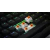 Tastiera HATOR Rockfall 3 TKL Wireless, nero, QMK/VIA, profilo OMA tasti bianco-nero - switch meccanici lineari hotswap - US - layout ANSI (HTK850)