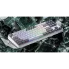 Tastiera HATOR Rockfall 3 TKL Wireless, nero, QMK/VIA, profilo OMA tasti bianco-nero - switch meccanici lineari hotswap - US - layout ANSI (HTK850)
