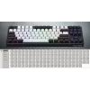 Tastiera HATOR Rockfall 3 TKL Wireless, nero, QMK/VIA, profilo OMA tasti bianco-nero - switch meccanici lineari hotswap - US - layout ANSI (HTK850)