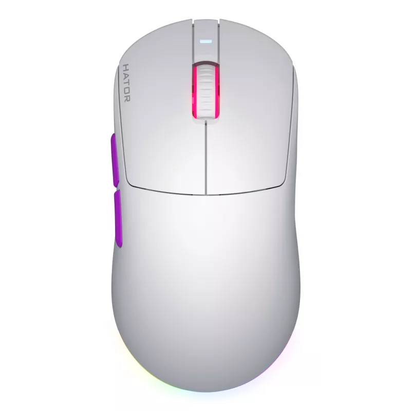 Mouse HATOR Quasar 3 Ultra 8K Wireless Gaming ambidestro RF Wireless + Bluetooth + USB Type-A ottico 30000 DPI