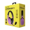 Cuffie HATOR Hyperpunk 3 senza fili con filo e senza fili ad archetto Gaming USB Type-C / USB Type-A Bluetooth viola