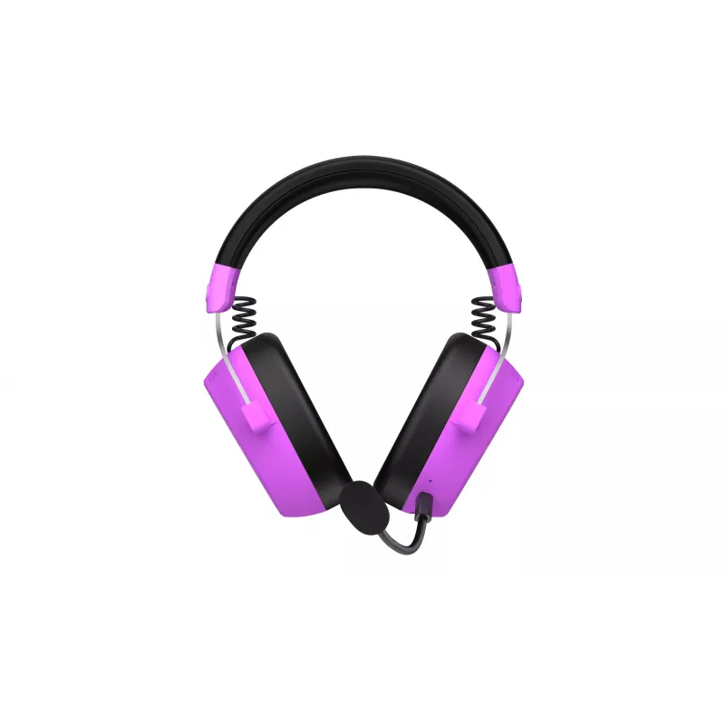 Cuffie HATOR Hypergang 3 senza fili ad archetto Gaming USB Type-C / USB Type-A Bluetooth viola